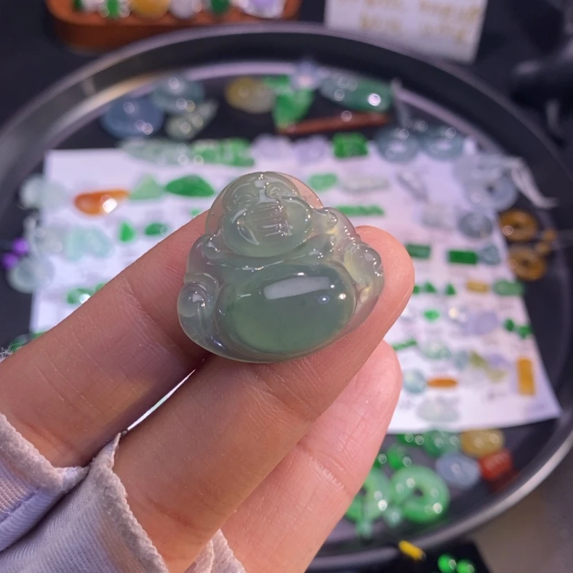 【闪购商品】翡翠挂件未镶嵌佛