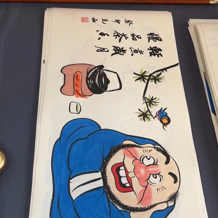 国画禅意画纯手绘作品