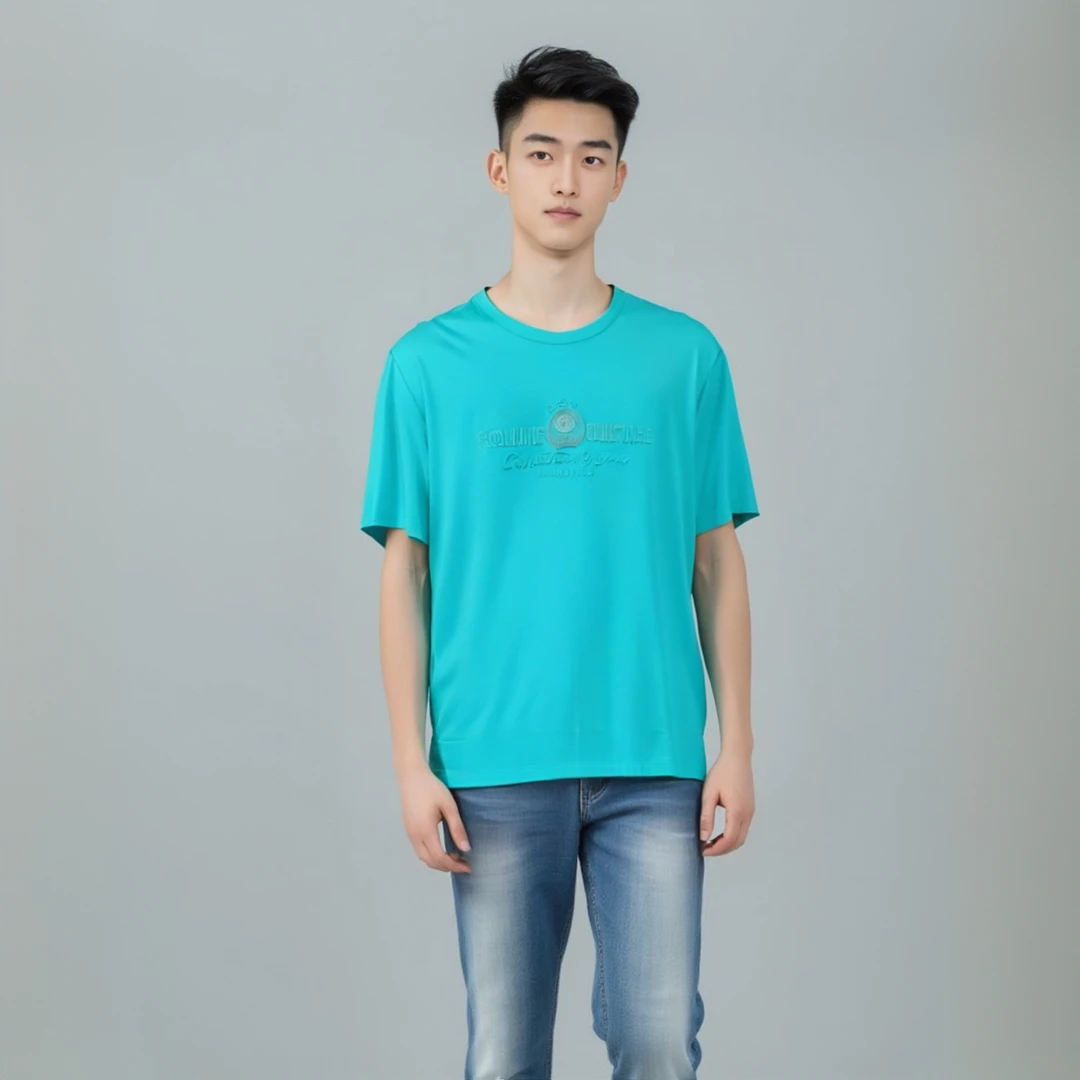 BBNPPZO/半帛半帛.新款男士休闲时尚百搭T恤