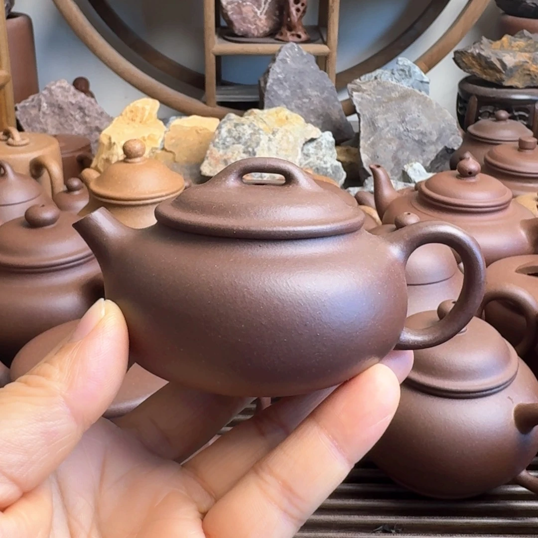 茶壶紫砂100cc汤婆壶嫩底槽清