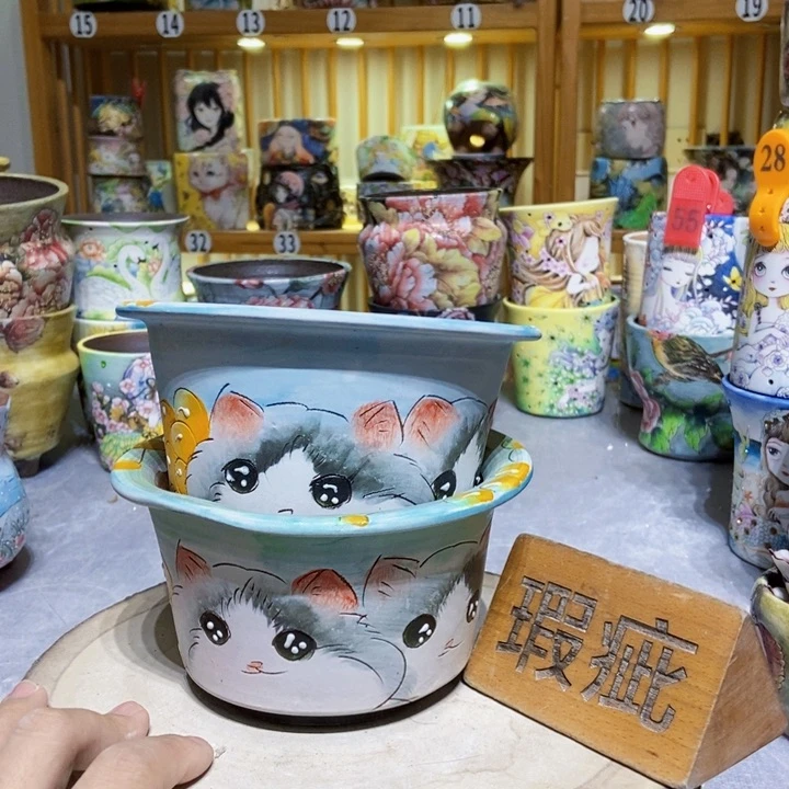 景德镇艺术手绘作品