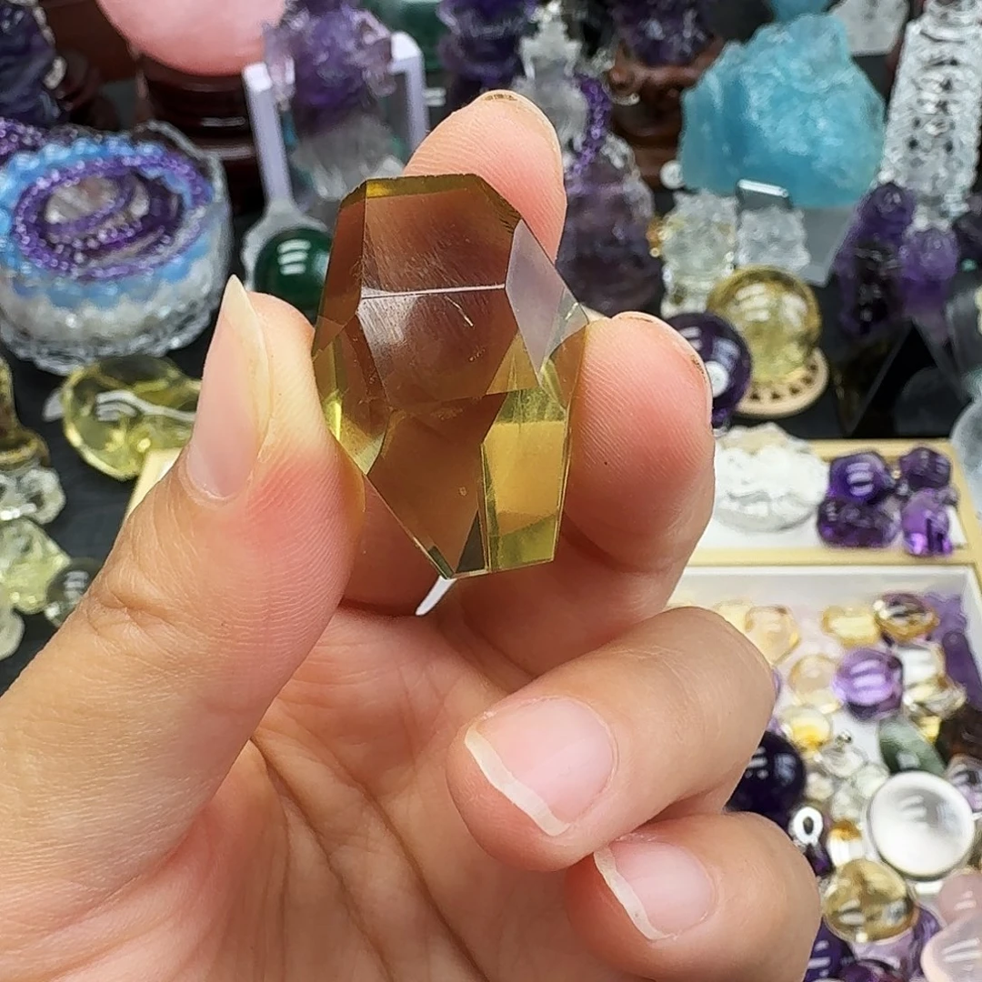 水晶珠宝半成品未镶嵌