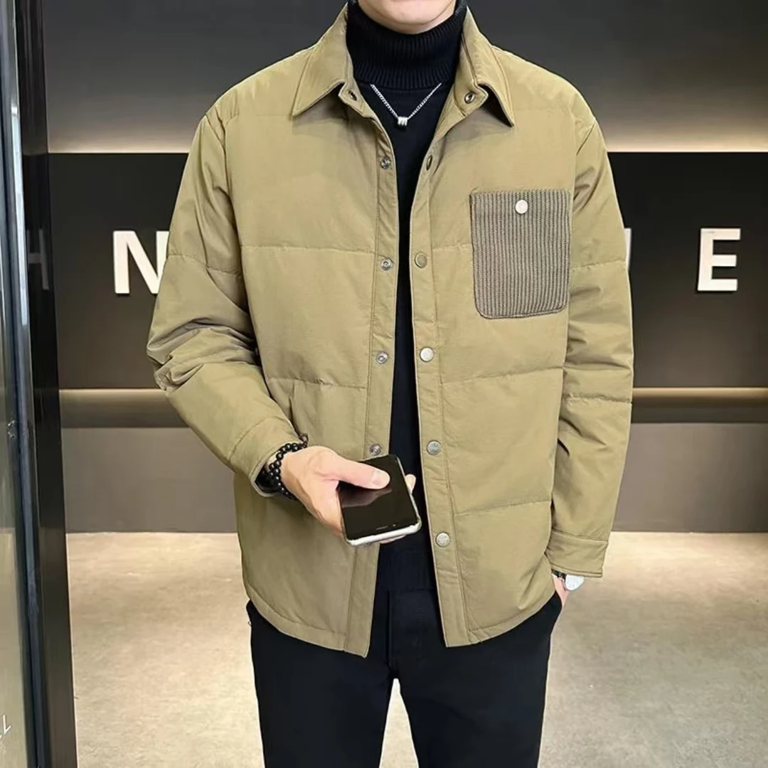 冬季新款男士时尚百搭90羽服#Z8