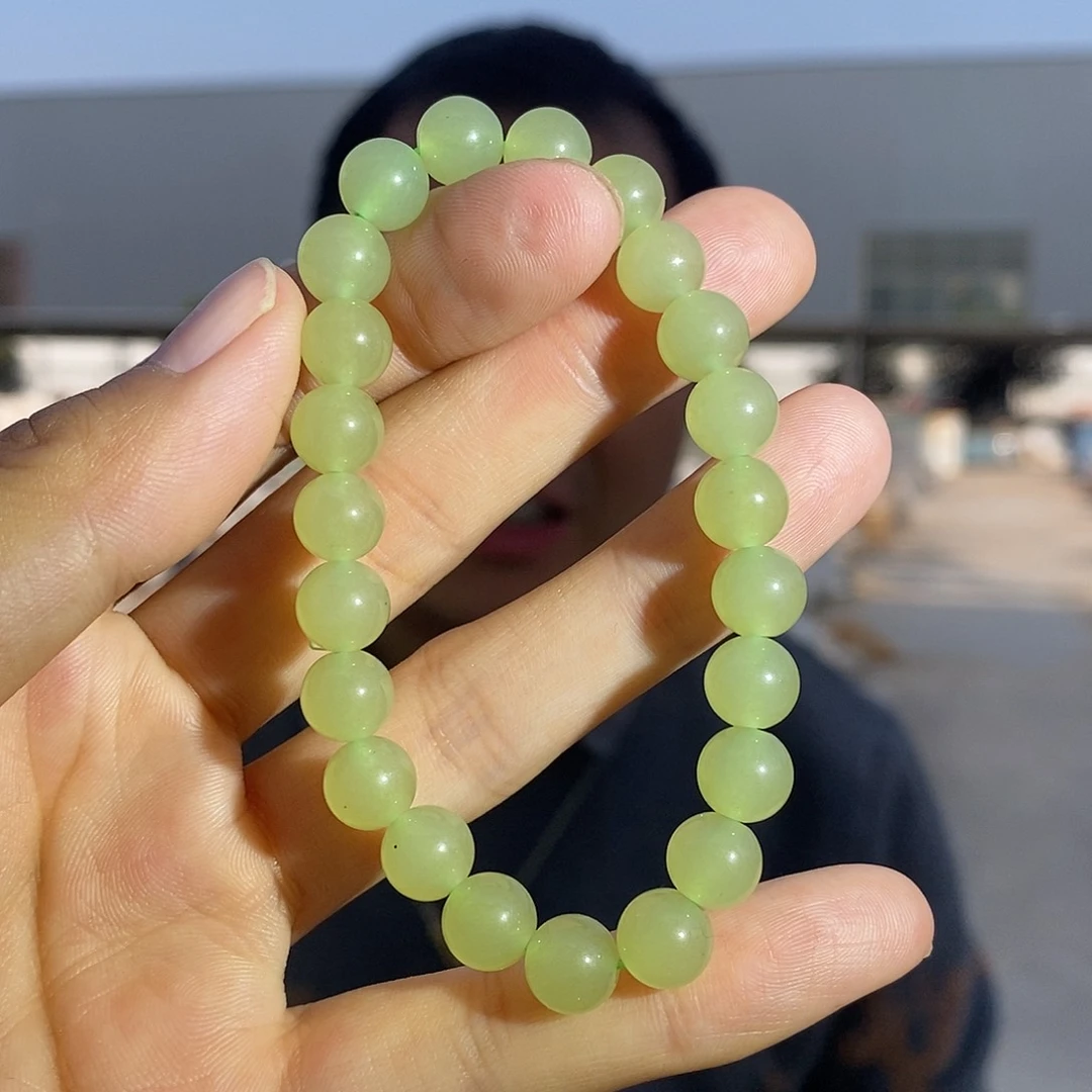 未镶嵌手链和田玉晴水卡8