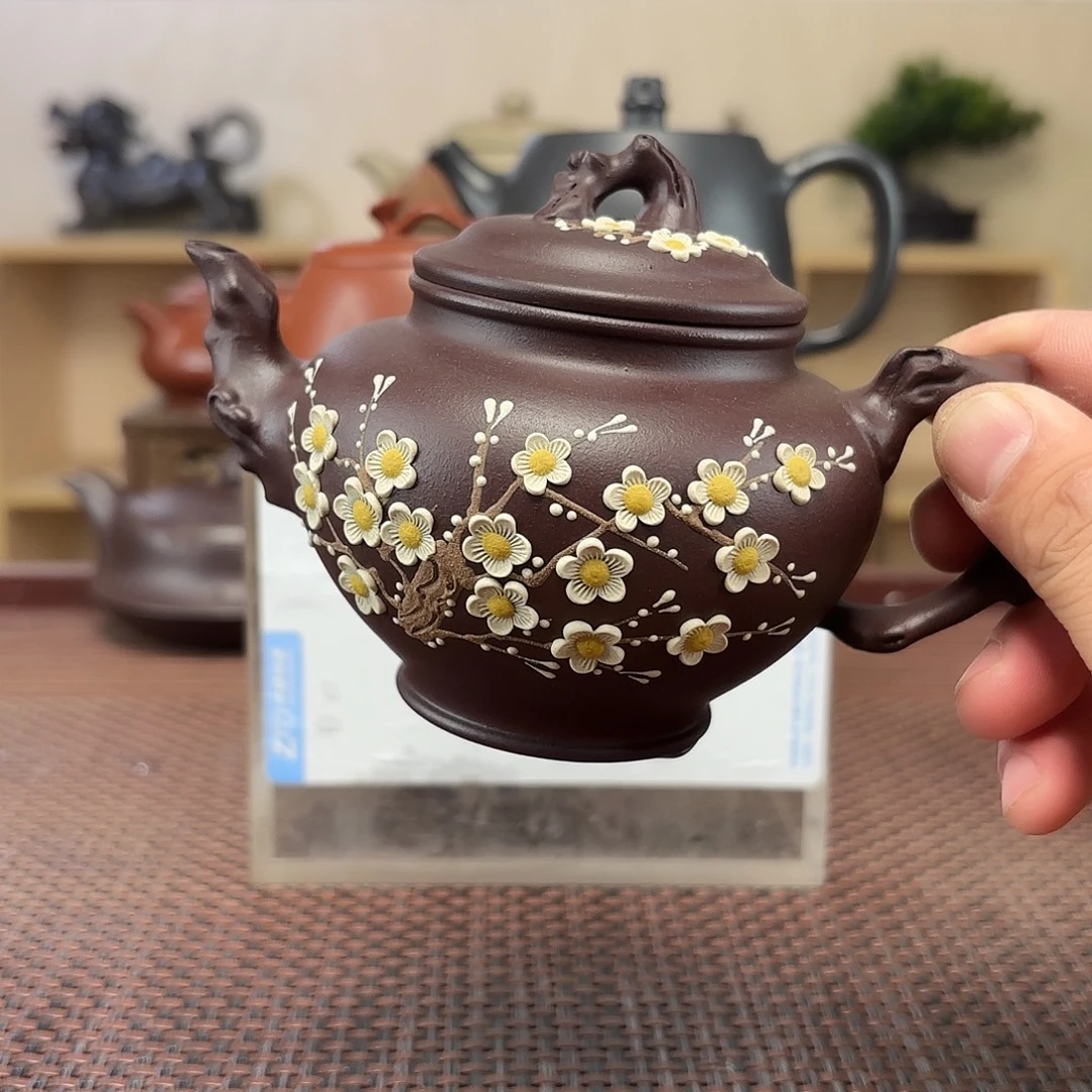 手****茶壶紫砂微瑕处理