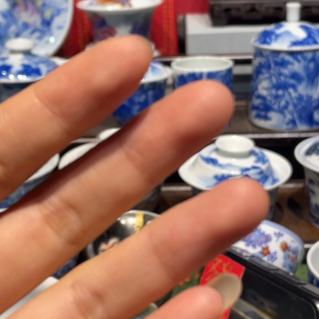无*1全红釉里红水洗茶叶罐预售（多退少补）
