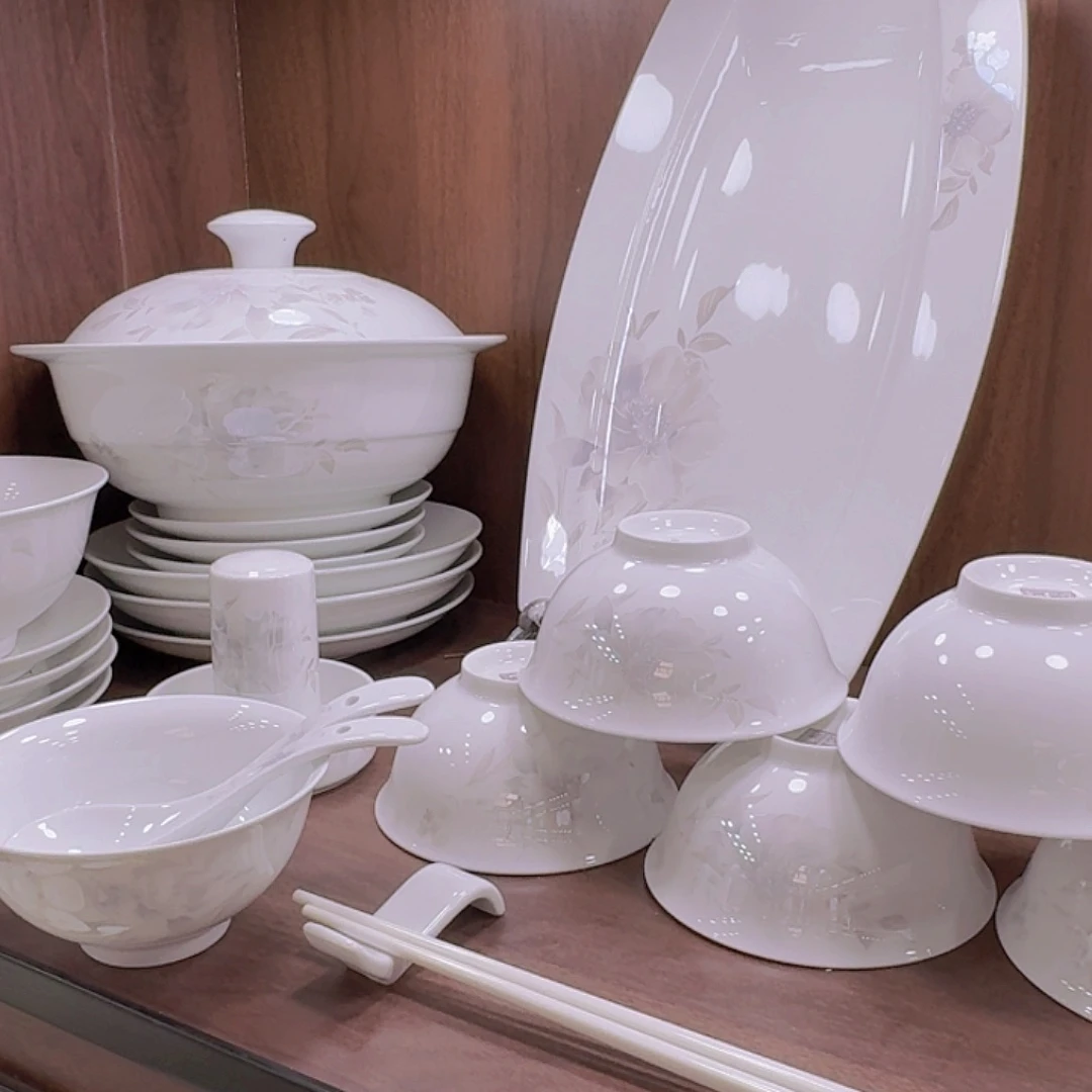 45%以上骨粉骨瓷国色天香套装