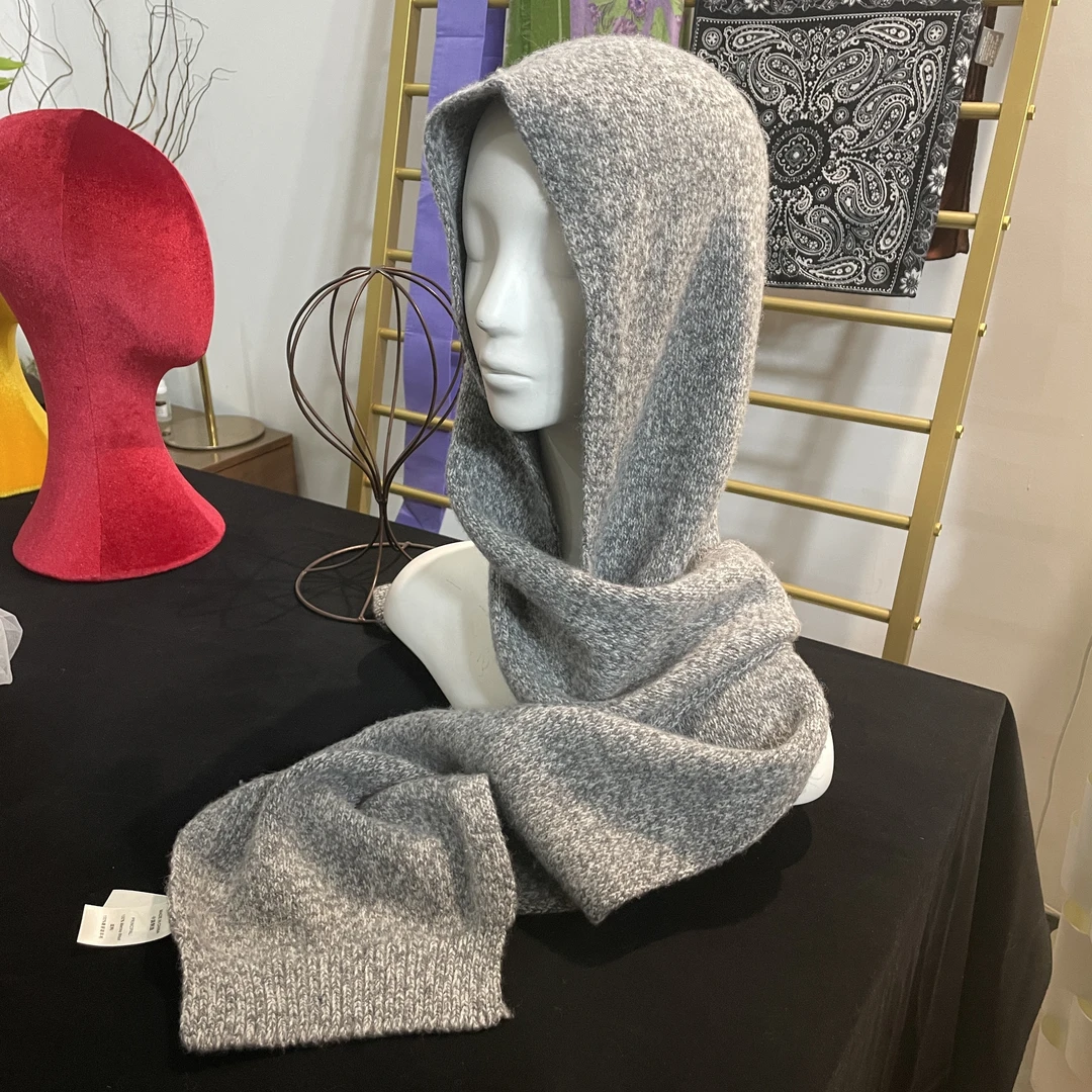 成人纯色女厚款保暖围巾流苏时尚针织百搭