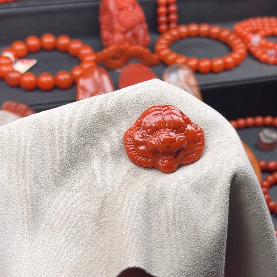 南红玛瑙未镶嵌手链