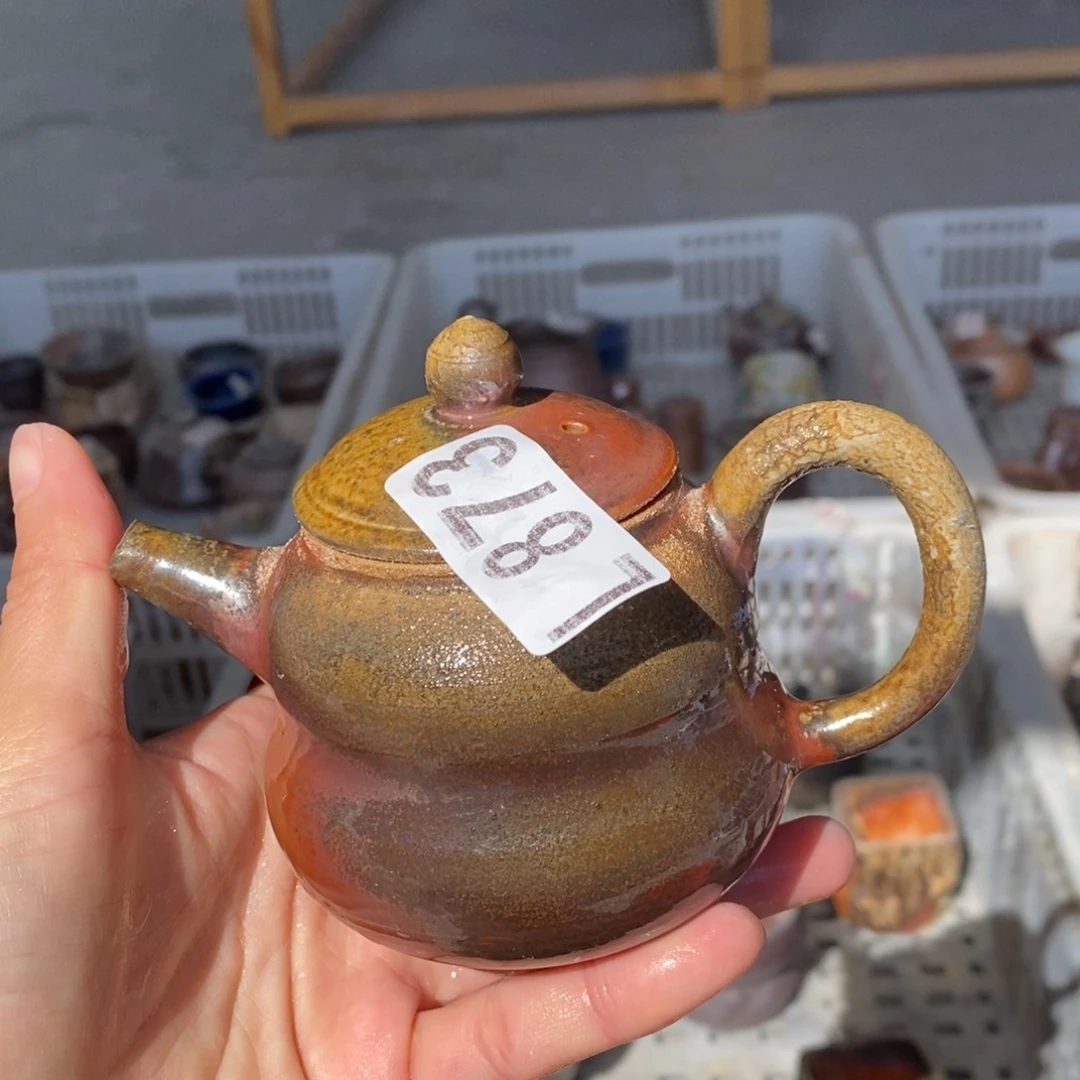 陶园柴烧 精品高货873盖子盖不下去