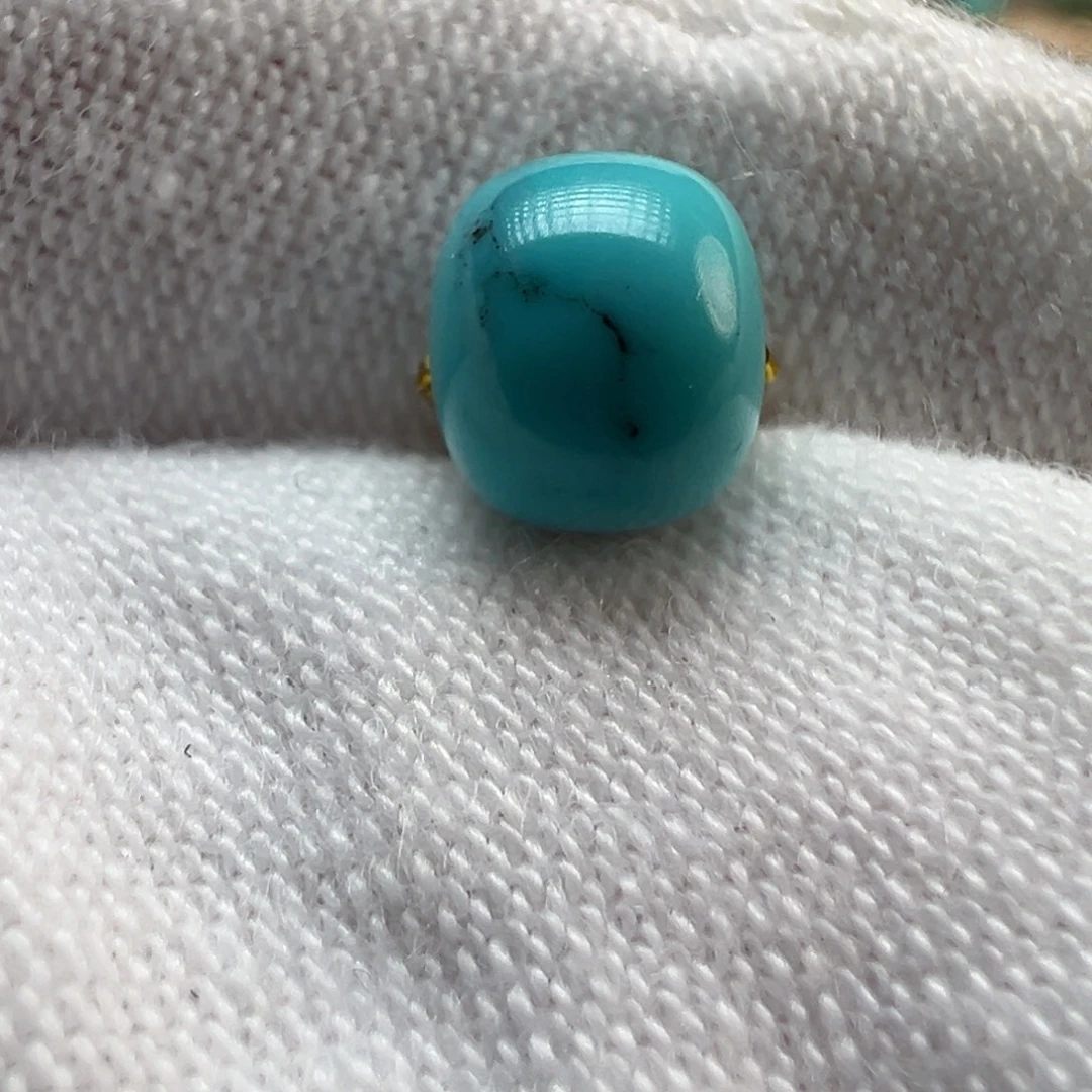 绿松石未镶嵌配饰6.3×5.4