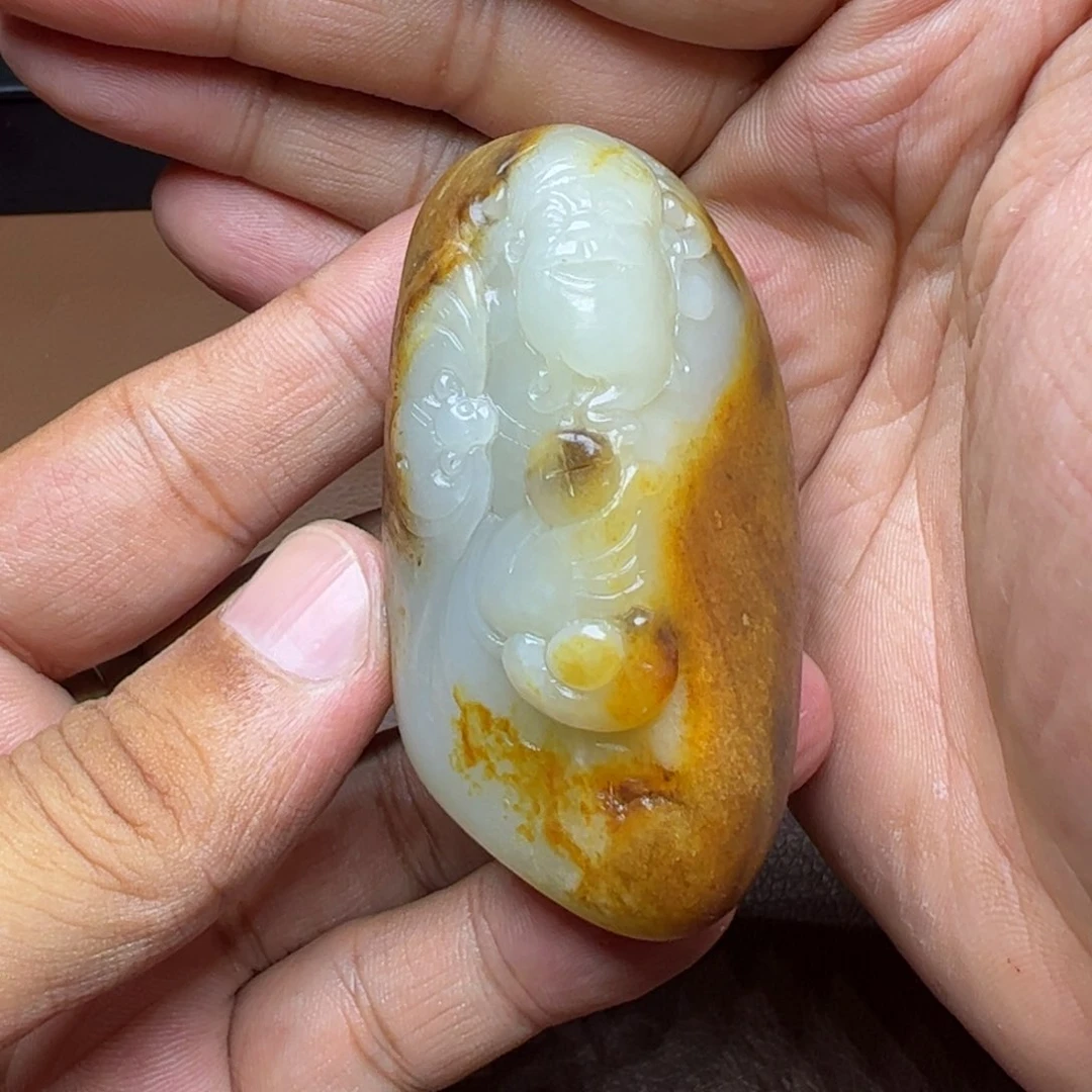 吊坠(不含链)未镶嵌和田玉M**紀