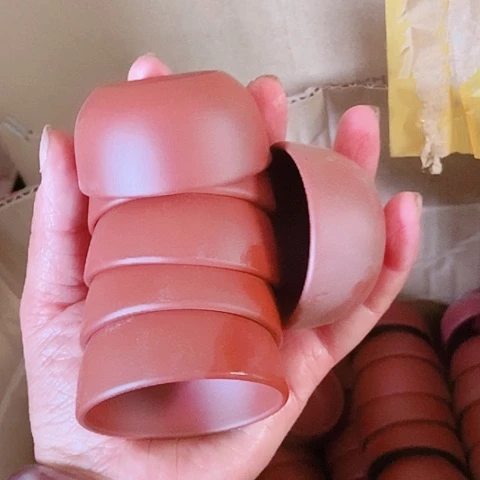 茶杯绿泥宜兴紫砂全手工制作福利回馈