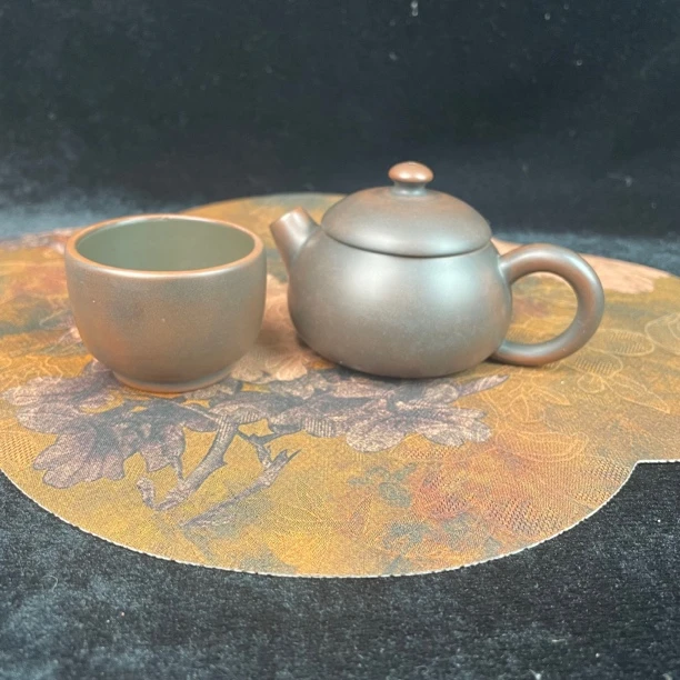 广西钦州坭兴陶茶壶嘴炮100cc左右