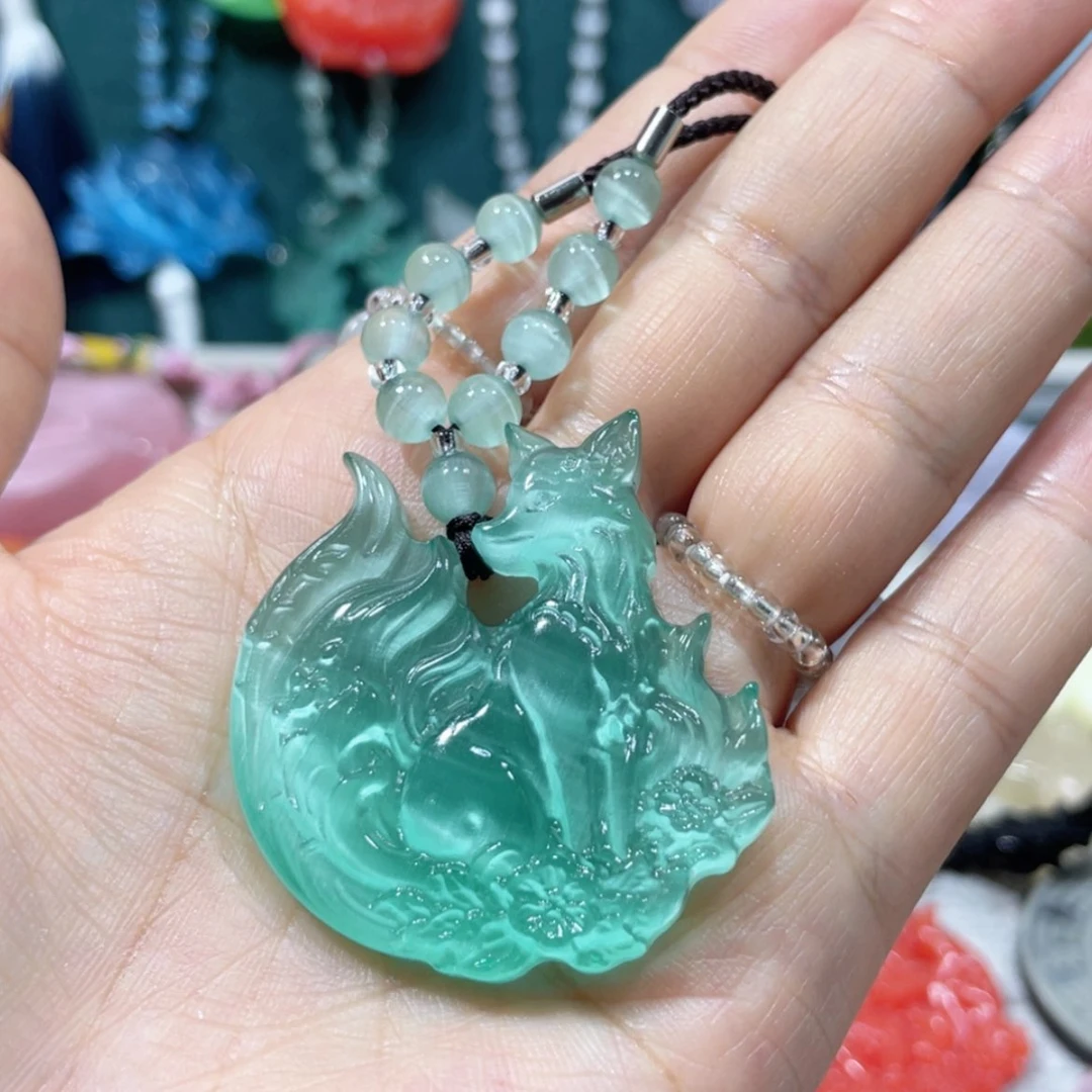 【闪购商品】未镶嵌岫玉颈饰19多色可选猫眼