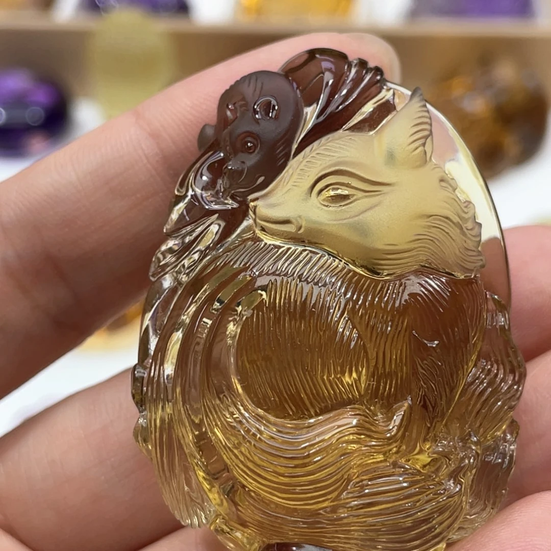 颈饰未镶嵌水晶定制