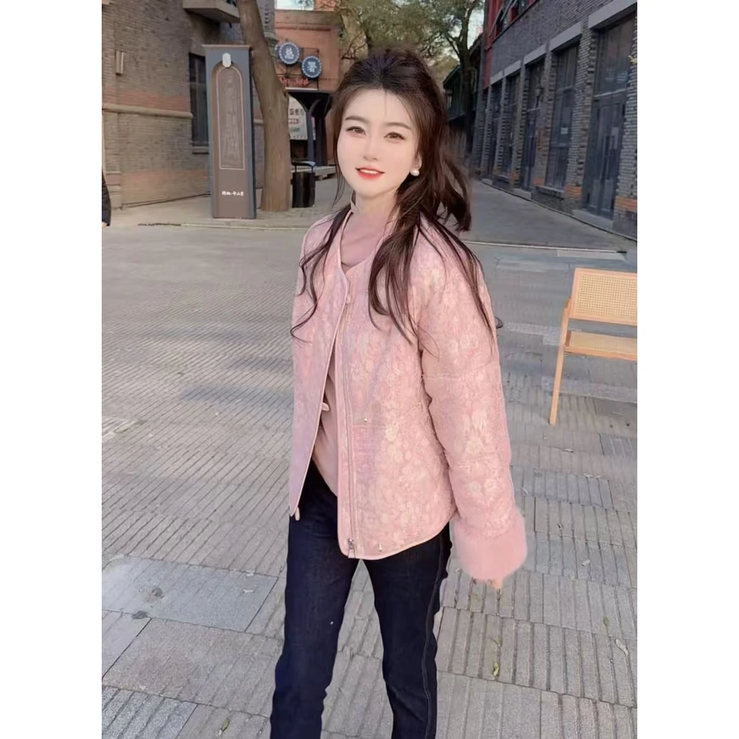 『忆江南H』新款简约设计款百搭时尚款休闲羽绒服8117