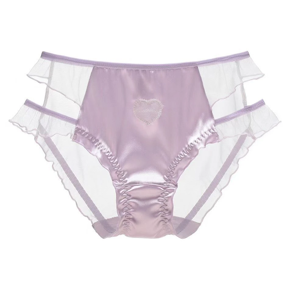 速干抑菌内裤诱惑性感少女大码透气舒适女三角内裤蕾丝三角裤