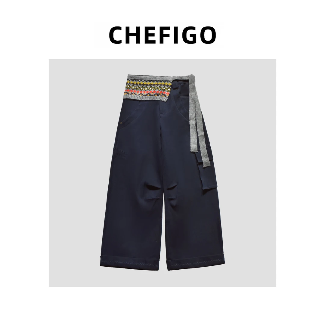CHEFIGO工装解构长裤