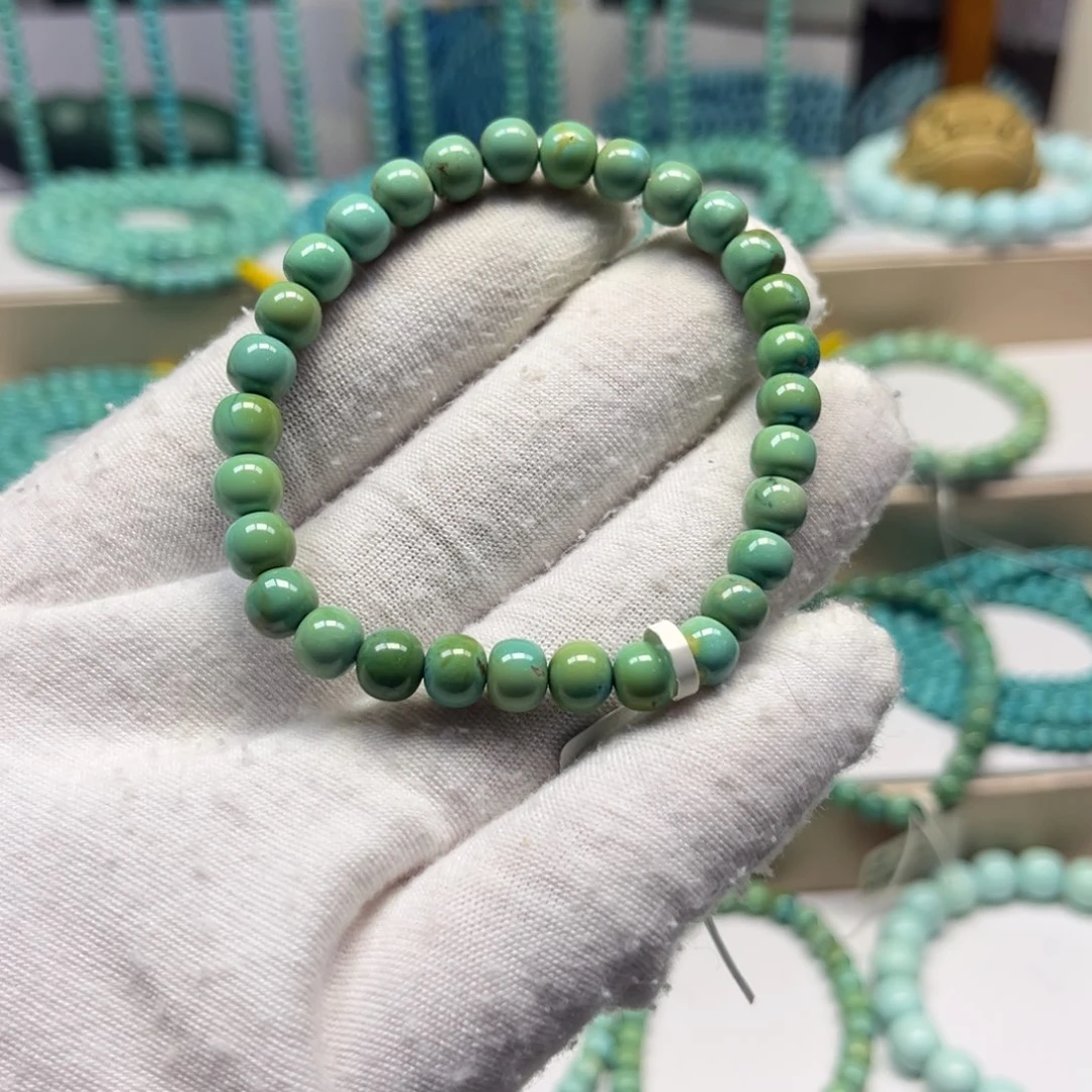 绿松石未镶嵌手链