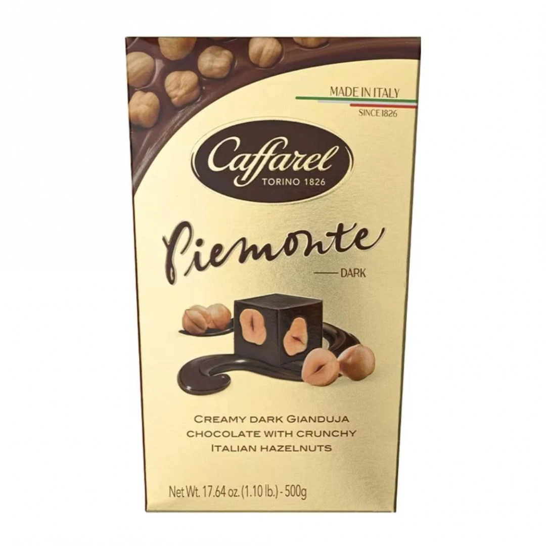 【会员商店】口福莱 榛子仁黑巧克力制品500g