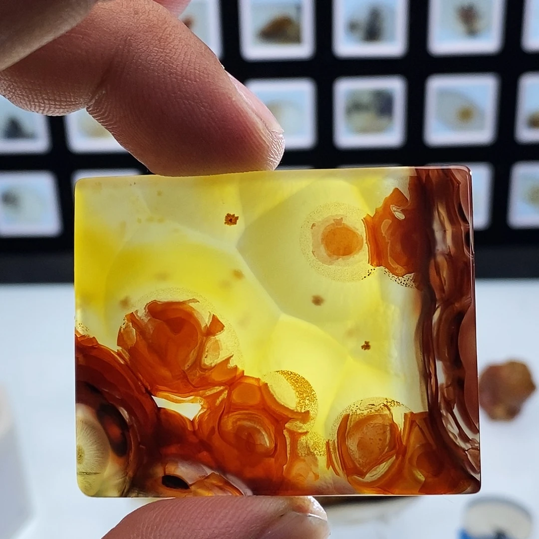 玛瑙/玉髓未镶嵌吊坠(不含链)45