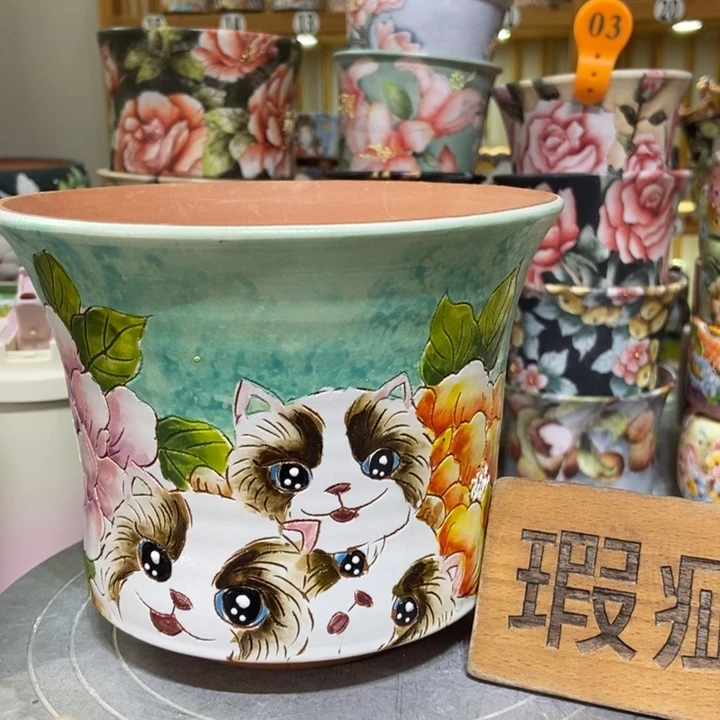 景德镇艺术手绘作品