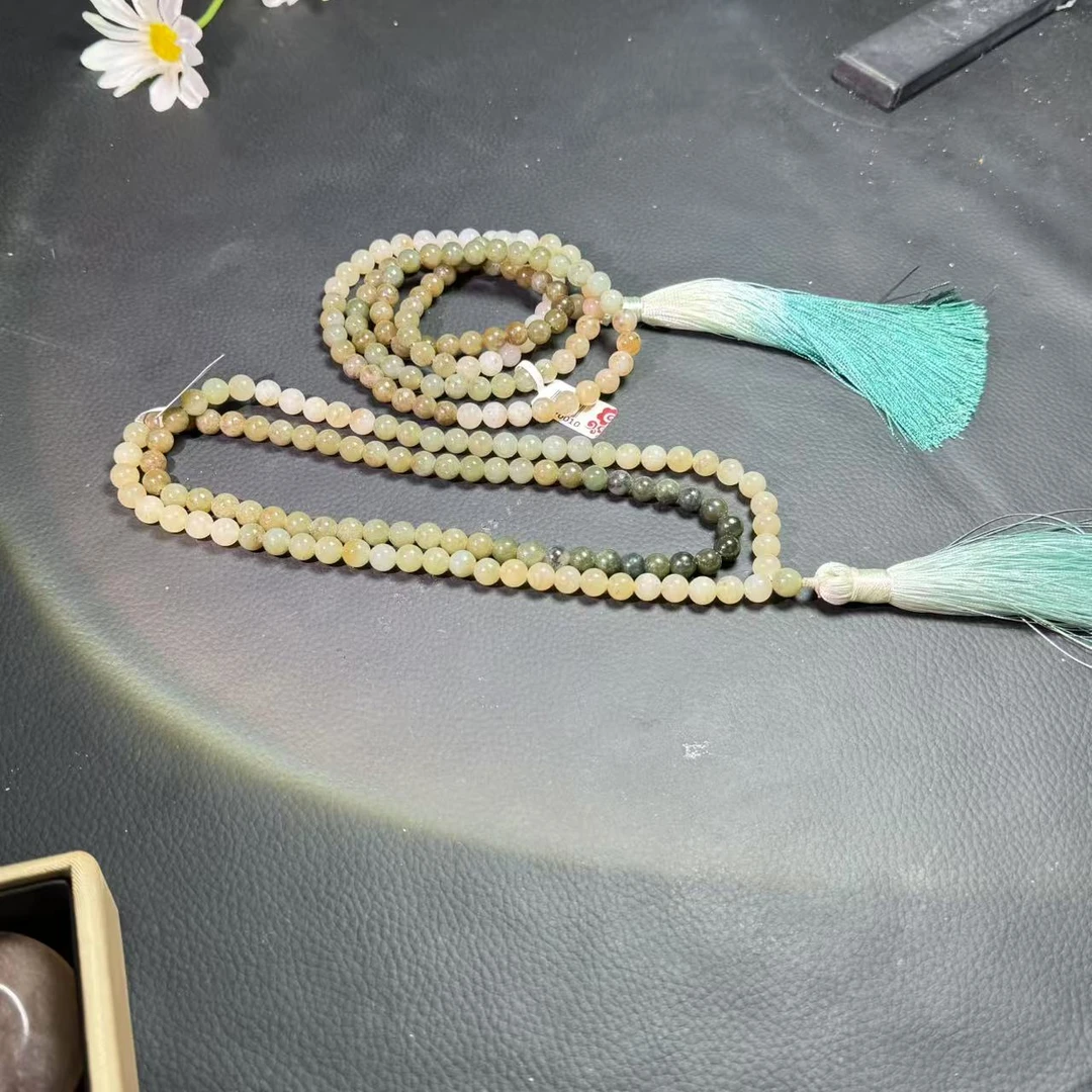 天然和田玉108多宝项链 拍一发一多样性发其一 1070010