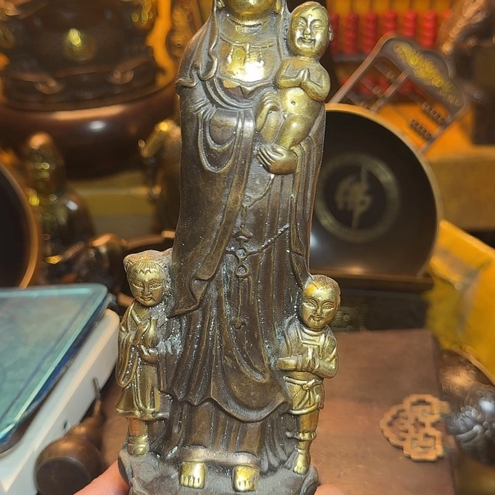 铜器摆件收收藏藏