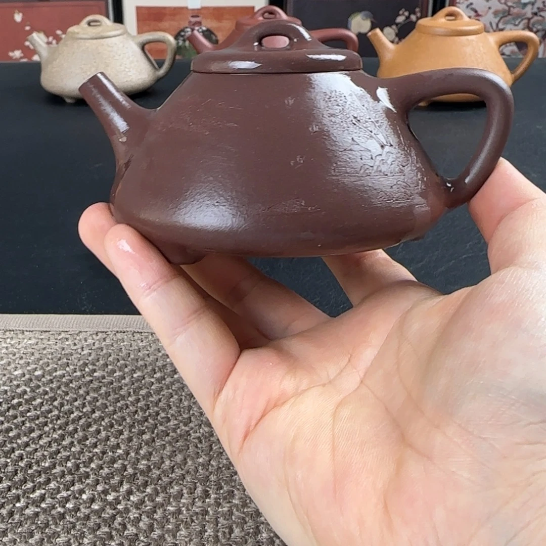 茶壶紫砂微瑕子冶