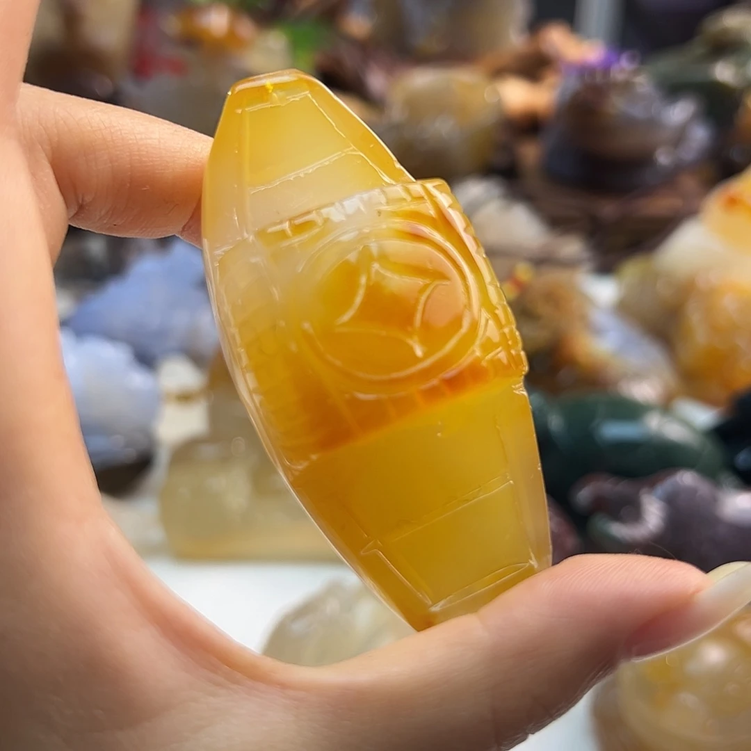 玛瑙/玉髓未镶嵌颈饰