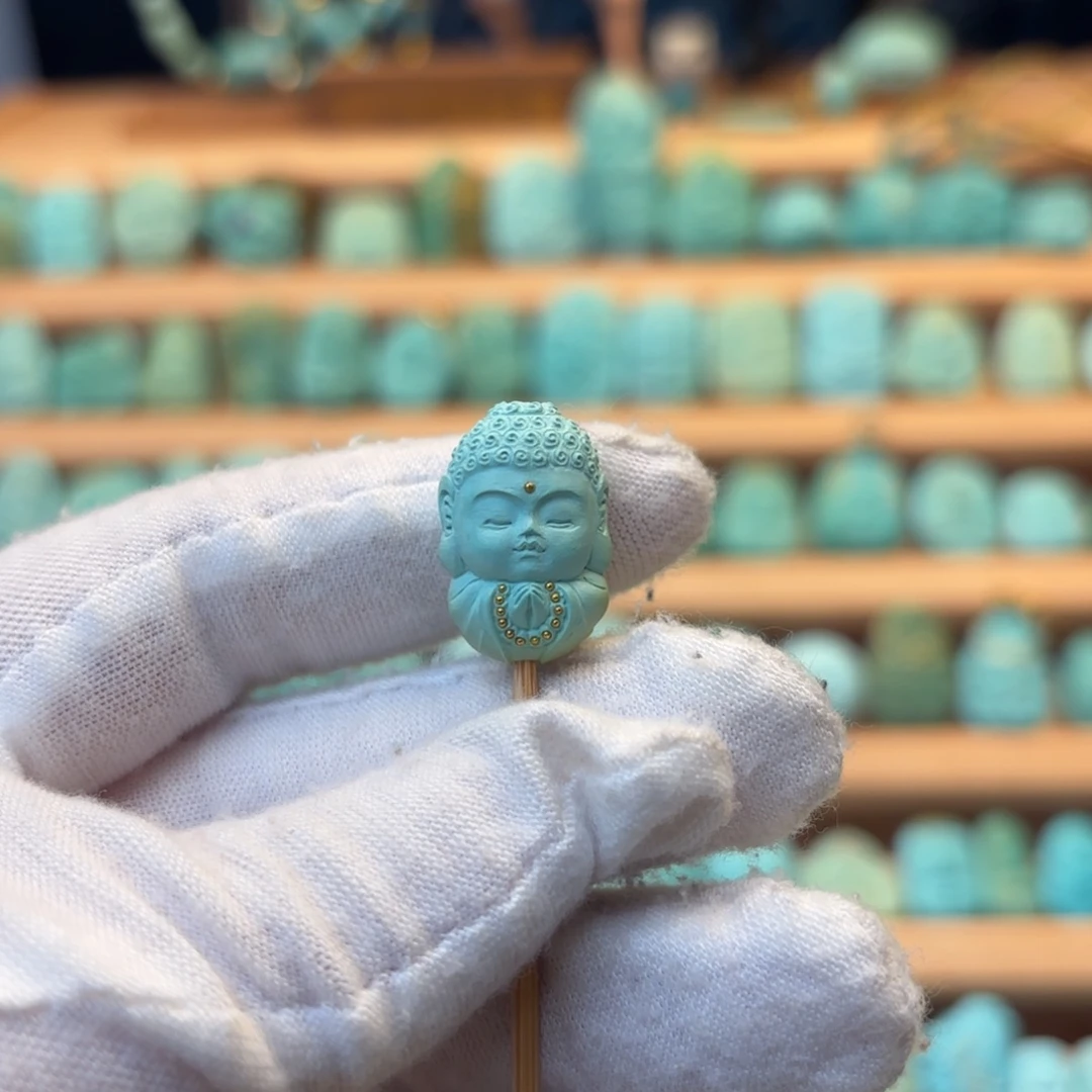 绿松石未镶嵌配饰