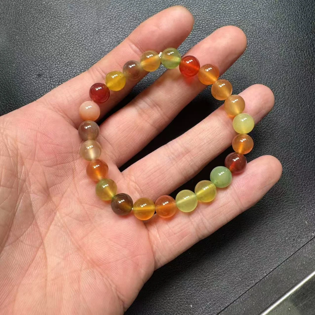 天然玛瑙手串 p151-多样性发