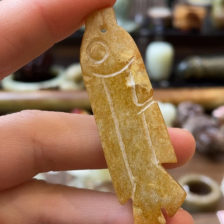 和田玉（糖玉）未镶嵌颈饰