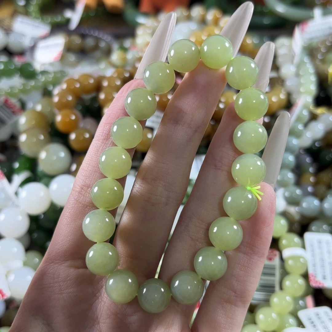 和田玉未镶嵌手链208