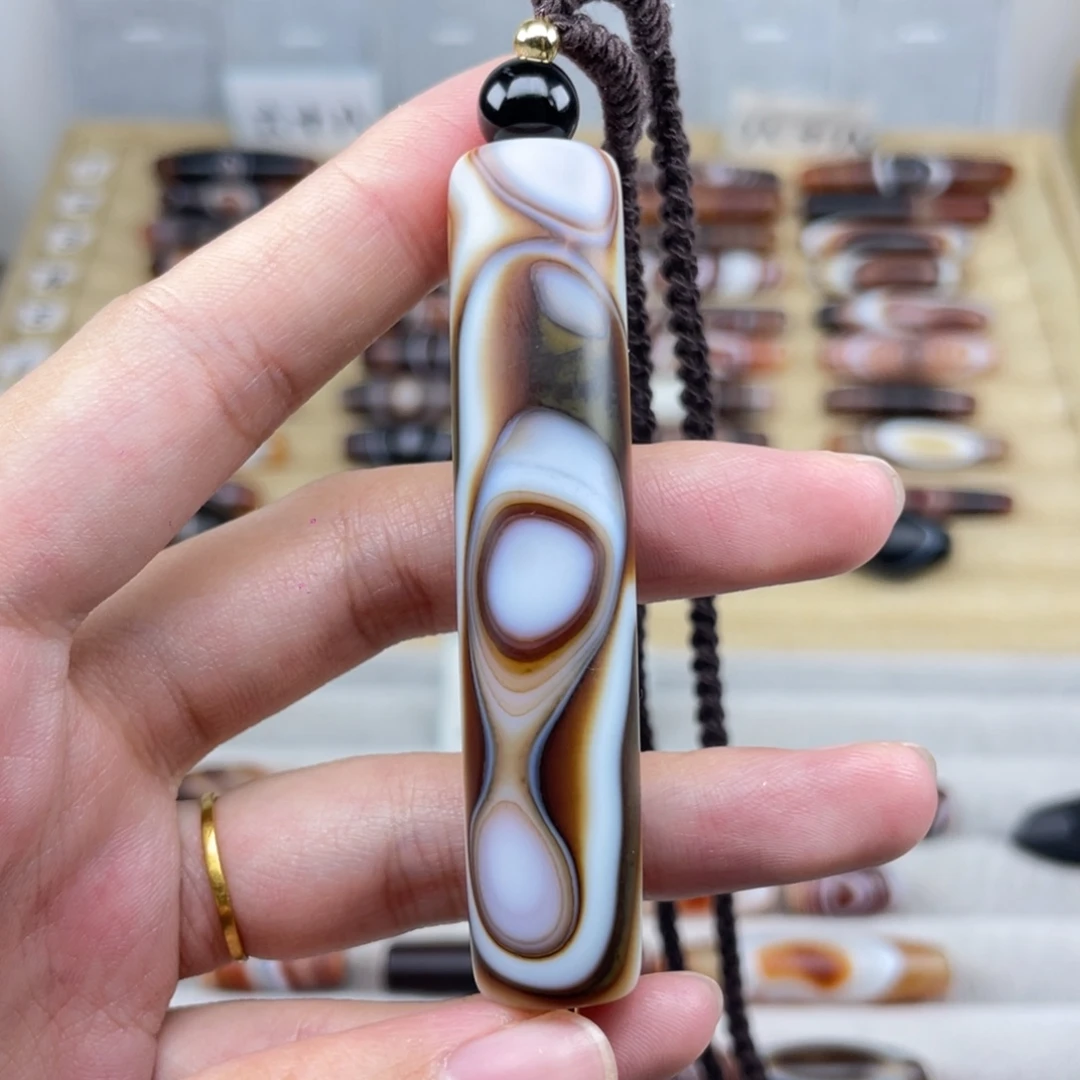 玛瑙/玉髓合金颈饰