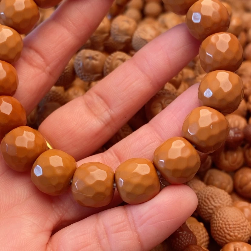 【闪购商品】猴头核桃手串9*老邢钻面