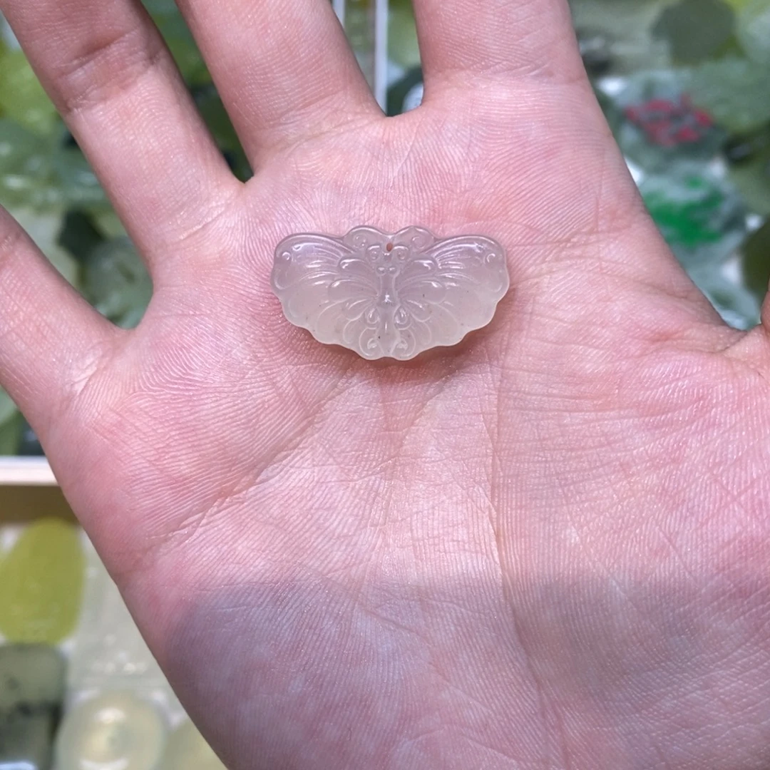 岫玉未镶嵌吊坠(不含链)两单包邮