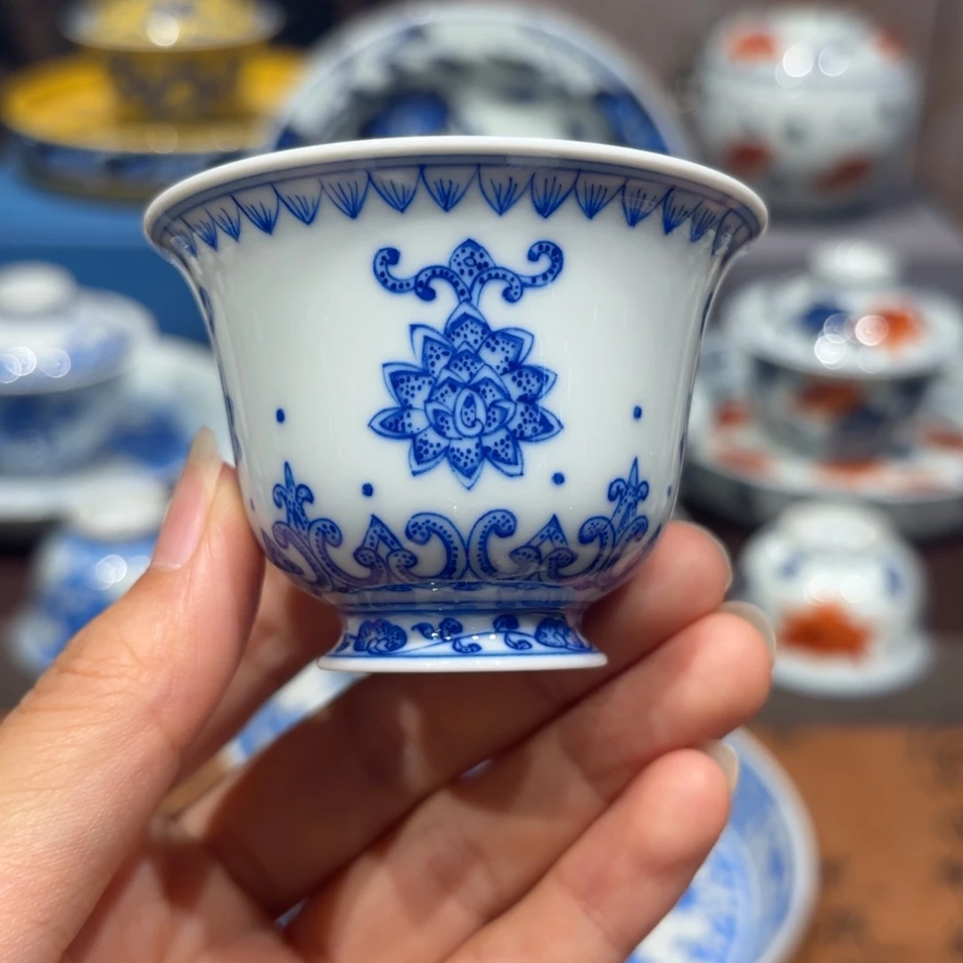 手工手绘陶瓷茶具