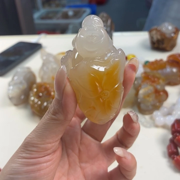 玛瑙/玉髓吊坠(不含链)未镶嵌
