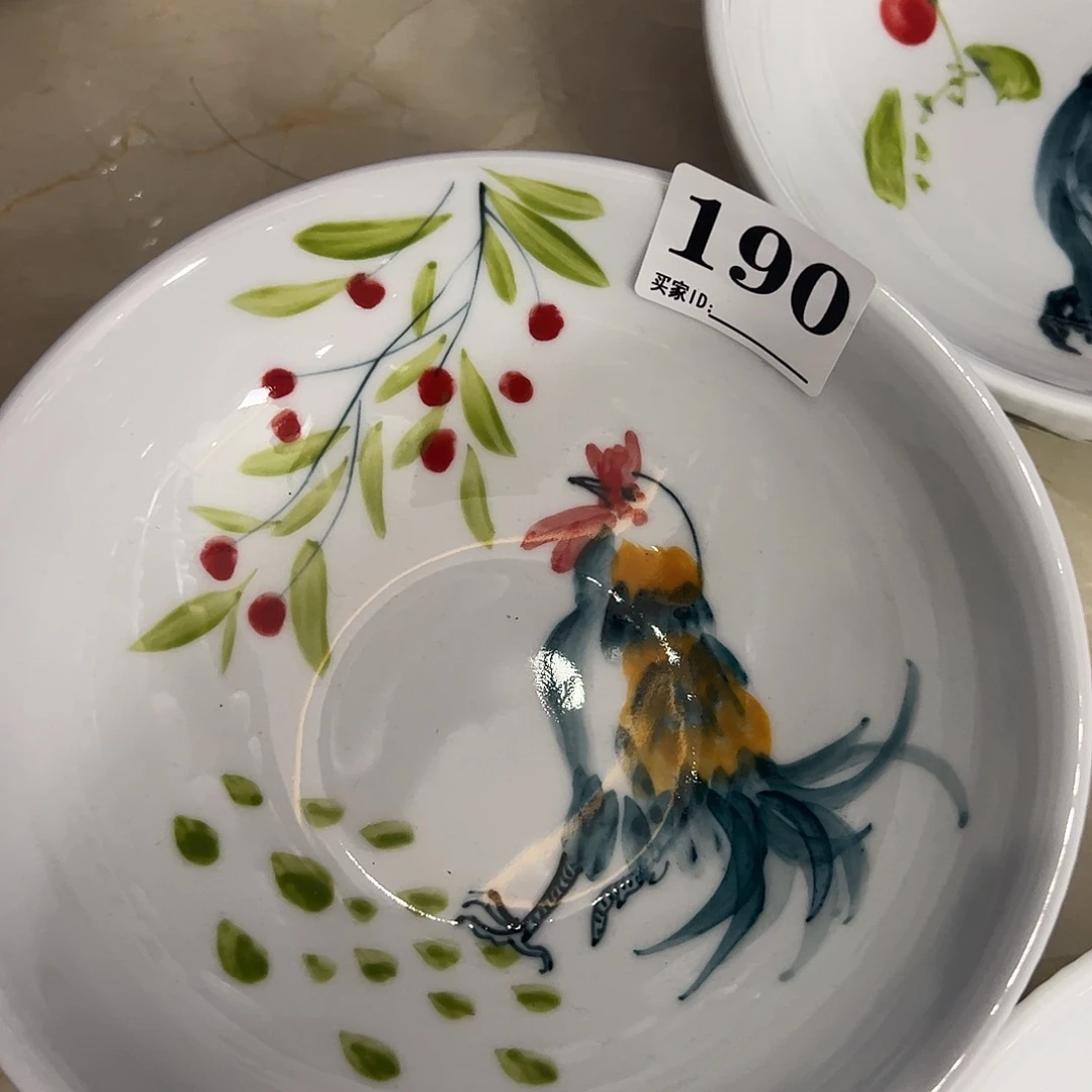 瓷片景德镇陶瓷手工手绘制作