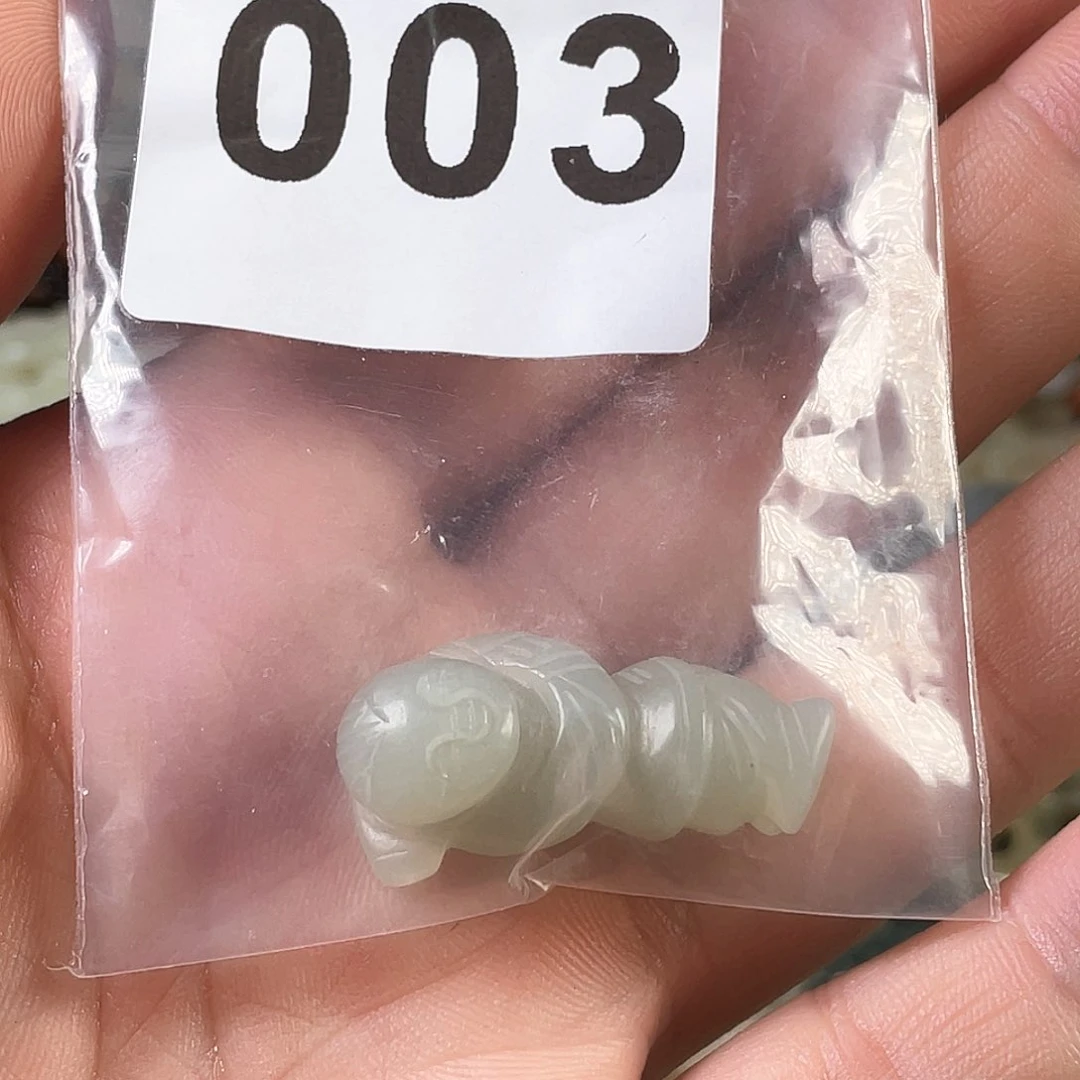 和田玉（糖玉）颈饰未镶嵌用****5