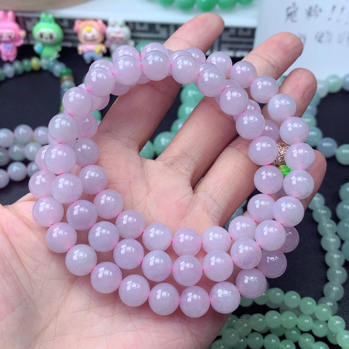 未镶嵌手链翡翠翡翠项链8.8mm