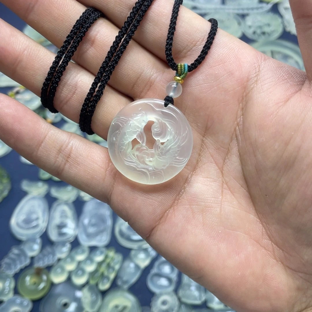 蛇纹石玉未镶嵌多样性随机发一
