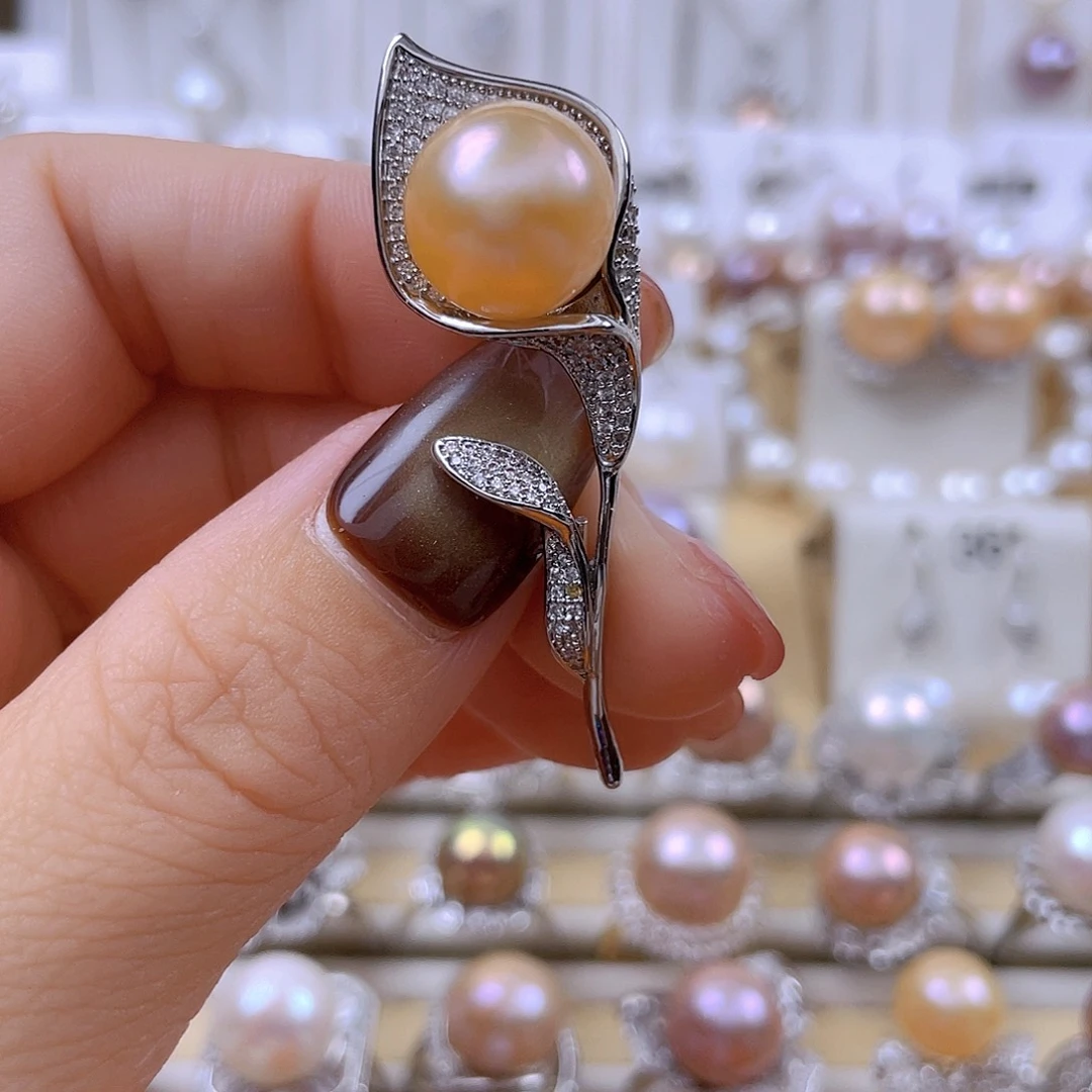 淡水珍珠胸饰未镶嵌