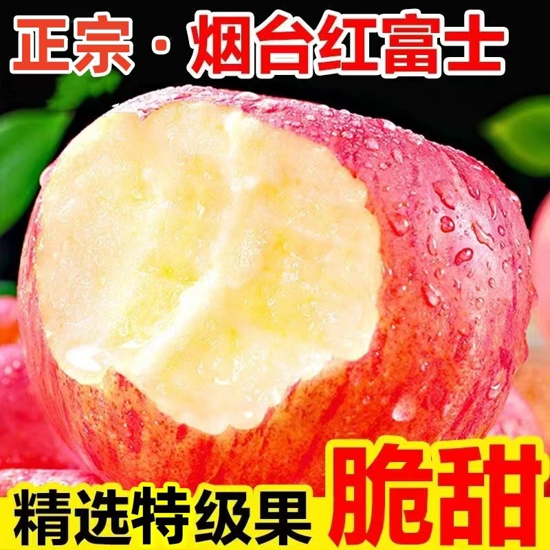 慢时耕红富士苹果生鲜水果新鲜应季脆甜整箱栖霞正宗5斤山东烟台