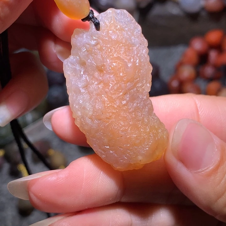 未镶嵌玛瑙/玉髓珠宝半成品