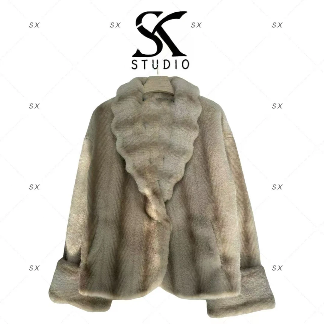 【貂中贵族】9017轻奢女款时尚上衣SXZY-2502