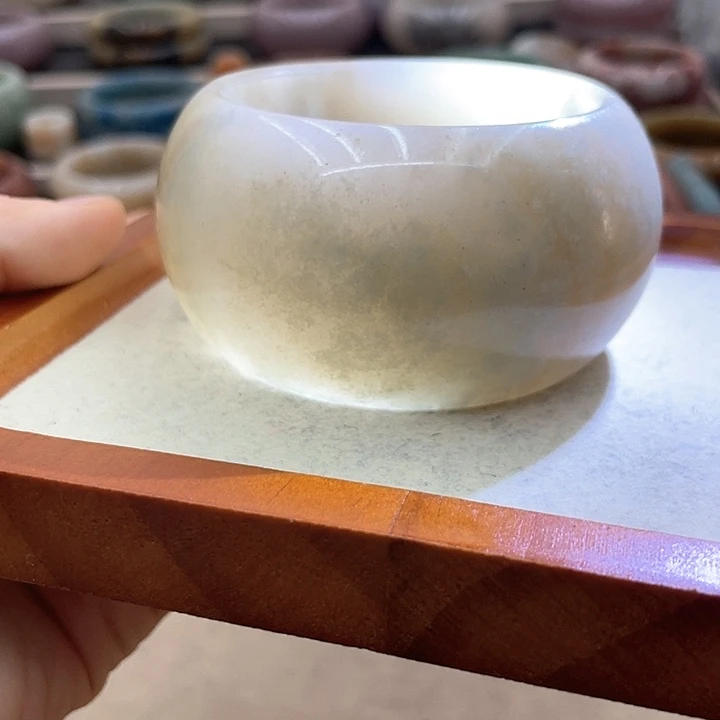 石英质玉圈口58未镶嵌