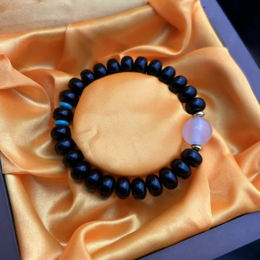 K039精品黑檀手串(无礼盒)